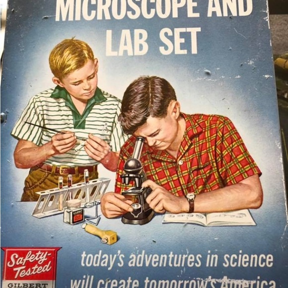 Other | Gilbert Original Microscope Vintage Elvis Stamp ...
